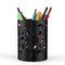 Mango Steam Tabletop Metal Peacock Pencil Cup Holder, Organizer
